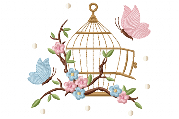 Bird Cage Embroidery Design Review