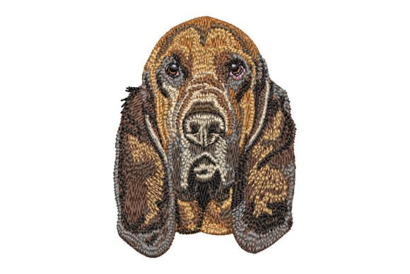 Bloodhound: The Perfect Holiday Embroidery Design