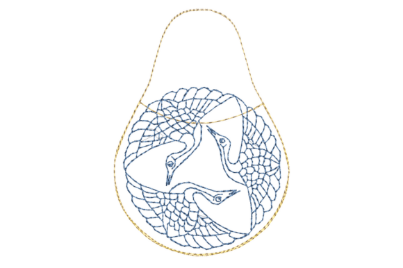 Sashiko Round Coin Pouch Design Review